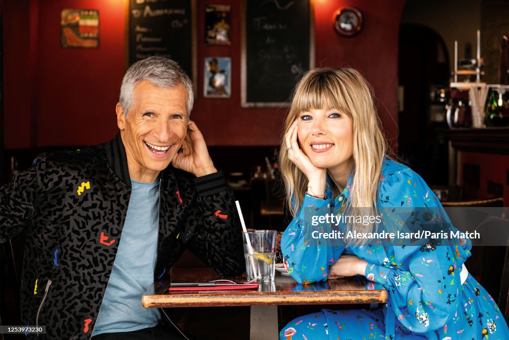 Nagui & Melanie Page, Paris Match Issue 3856, March 29, 2023
