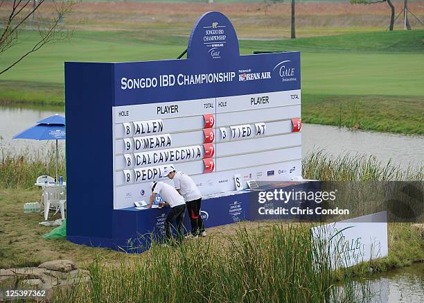 Songdo Ibd Championship Round Two Photos and Premium High Res Pictures