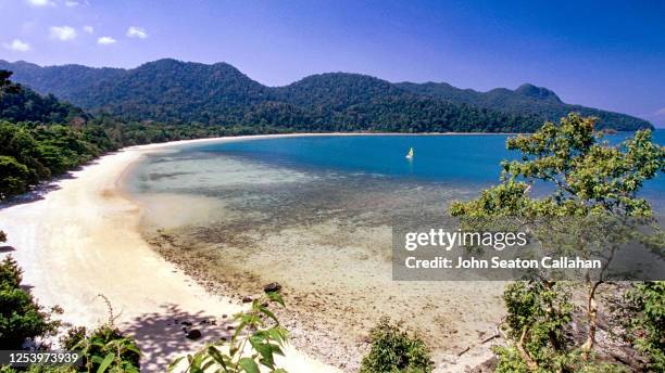 malaysia, datai bay on langkawi island - pulau langkawi stock pictures, royalty-free photos & images