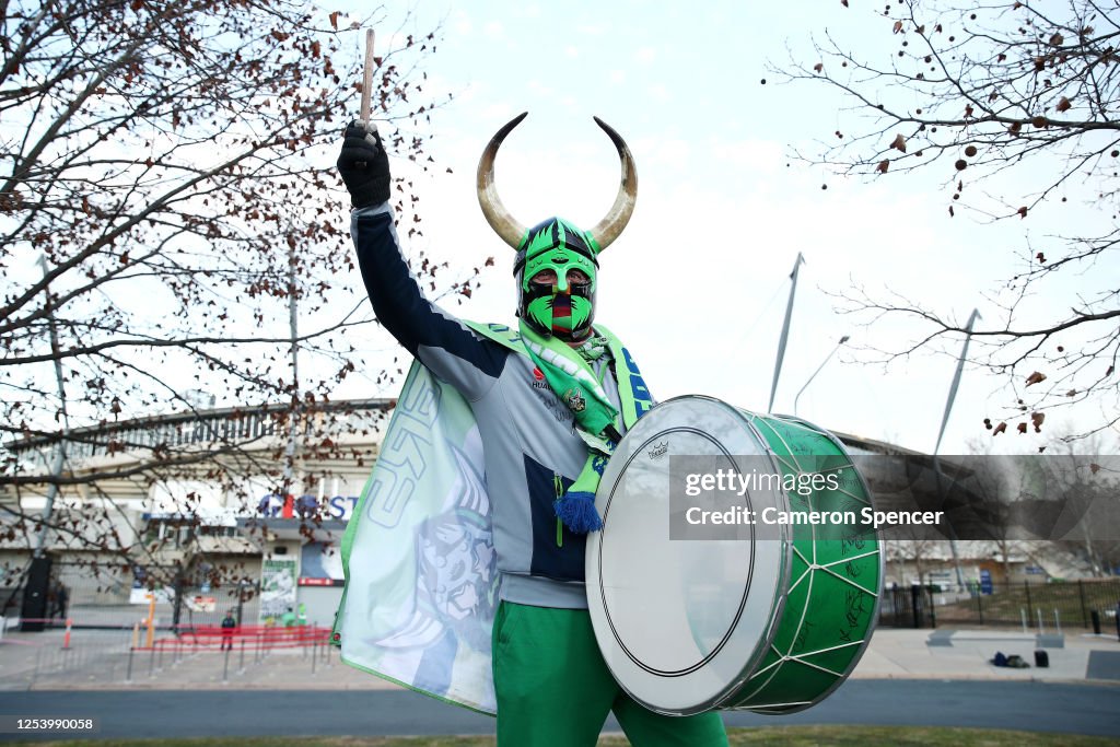 NRL Rd 8 - Raiders v Dragons