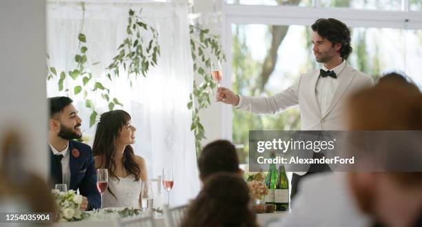 may you be as happy forever as you are today - best man stock pictures, royalty-free photos & images