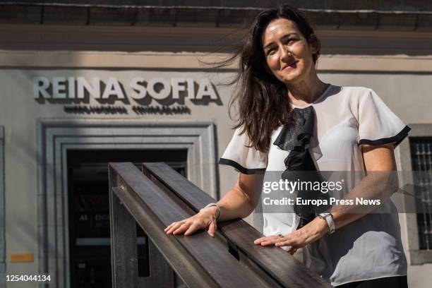 The new president of the Royal Board of Trustees of Reina Sofía National Art Center Museum and former minister of Culture, Ángeles González-Sinde...