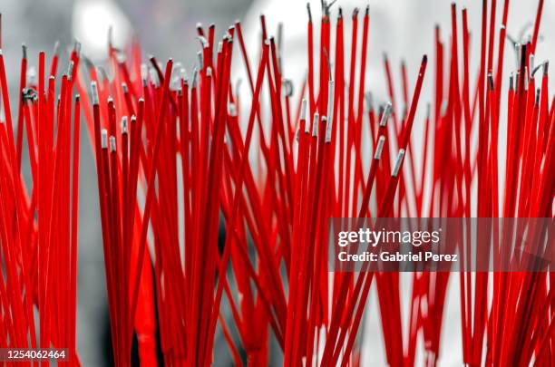 an incense offering for ganesha - hindu religion stock pictures, royalty-free photos & images