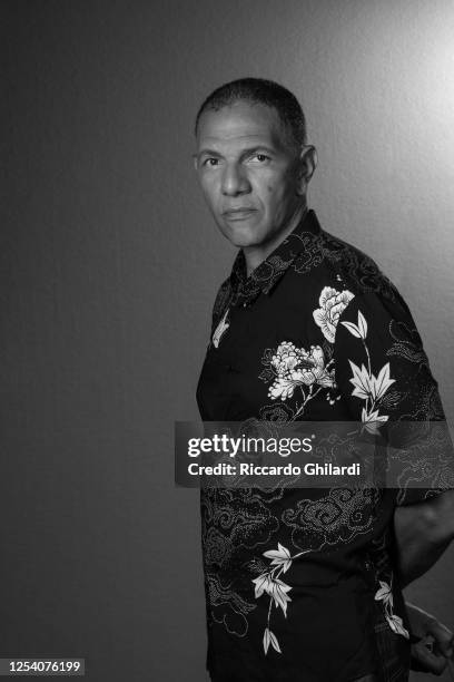 Actor and film director Roschdy Zem is photographed at the 79th Venice Film Festival on September 4, 2022 in Venice, Italy.