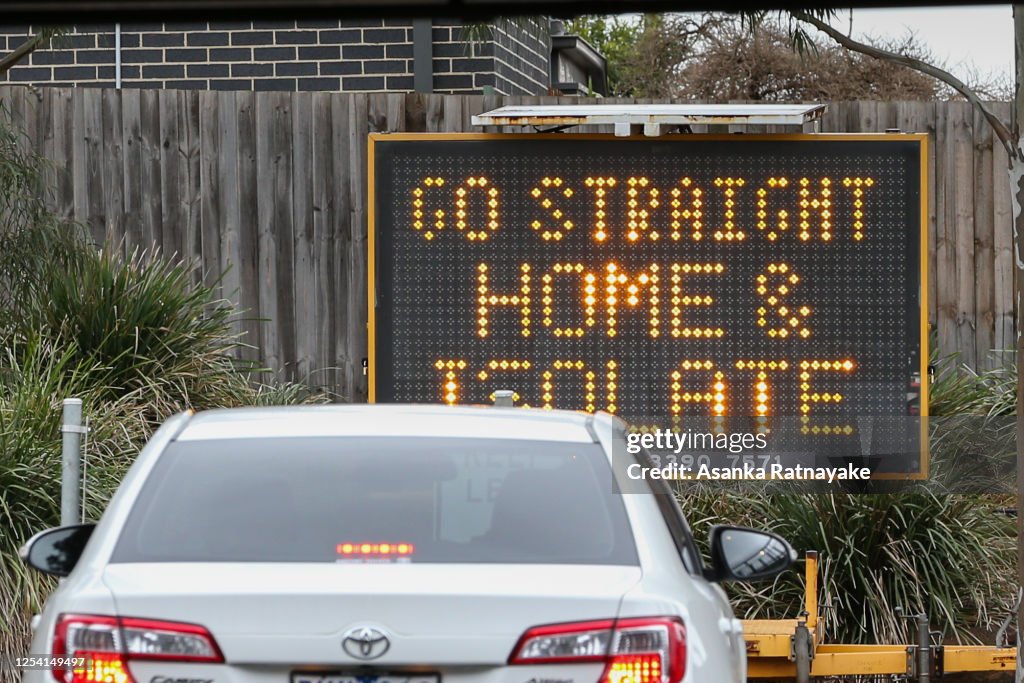 Melbourne COVID-19 Hotspot Suburbs In Lockdown Following Rise In Community Coronavirus Transmissions