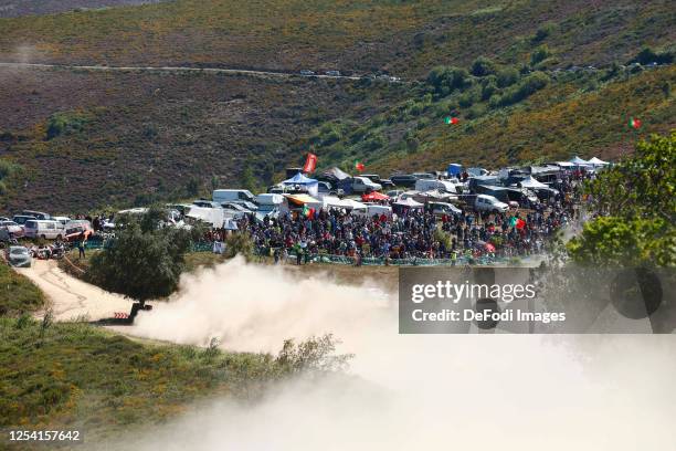 General view outside during Day Two of the FIA World Rally Championship Portugal on May 12, 2023 in Porto, Portugal.