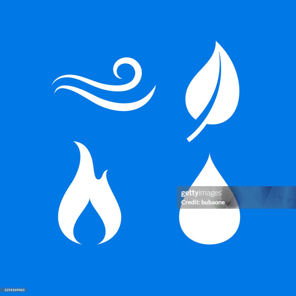 Four Elements of Nature Icon