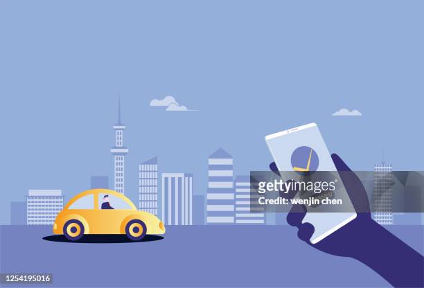 ilustraciones, imágenes clip art, dibujos animados e iconos de stock de pasó la prueba de licencia de conducir - business man smartphone tablet