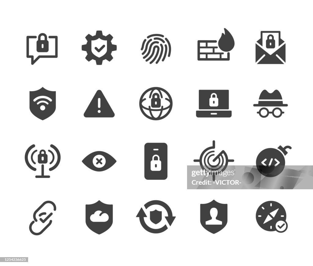 Internet Security Icons - Classic Series