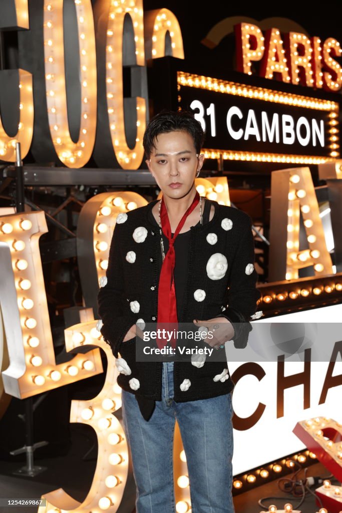 G-Dragon at the Chanel Cruise 2024 Collection fashion show held at