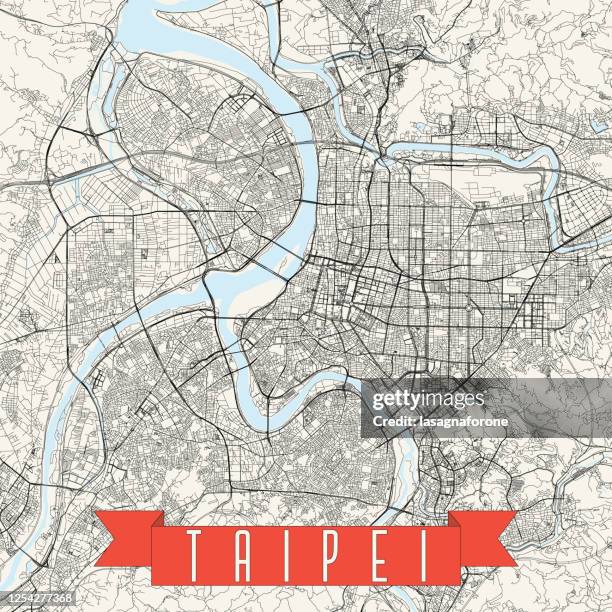 ilustrações, clipart, desenhos animados e ícones de taipei, mapa vetorial de taiwan - partido comunista da china