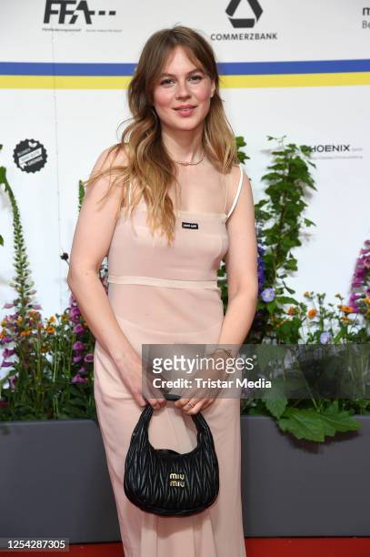 Alicia von Rittberg attends the Lola - German Film Award 2023 - red carpet arrivals at Theater am Potsdamer Platz on May 12, 2023 in Berlin, Germany.