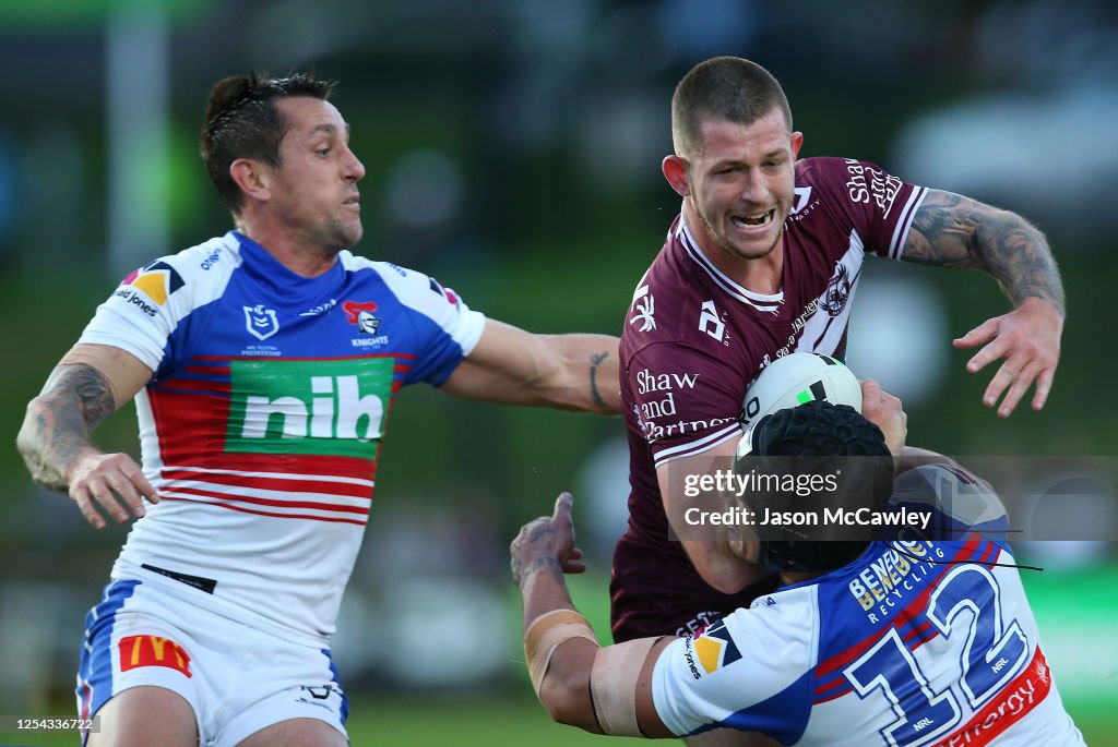 NRL Rd 8 - Sea Eagles v Knights