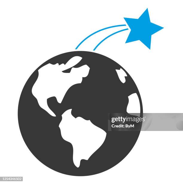 上升衛星在地球上向量圖示 - 發酵 食物狀況 幅插畫檔、美工圖案、卡通及圖標