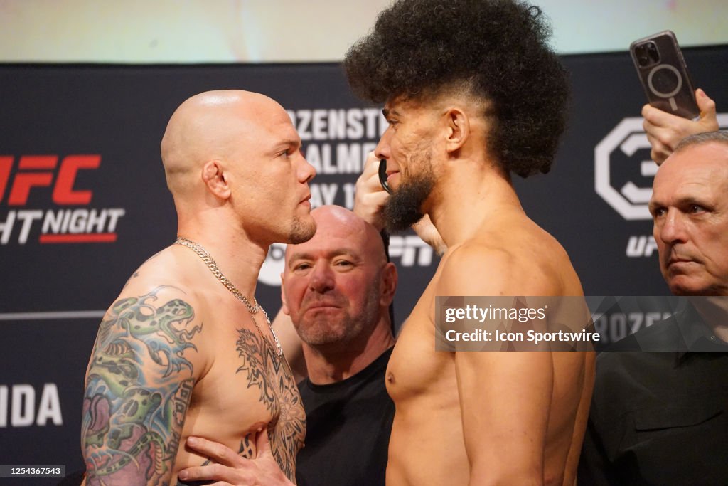 MMA: MAY 12 UFC Fight Night - Rozenstruik vs Almeida Weigh ins