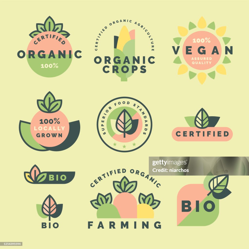 Biologische landbouw labels