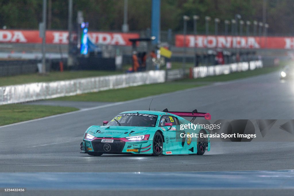 Phantom Pro Racing team Audi LMS R8 GT3 EVO II of Cao Qi of China and ...