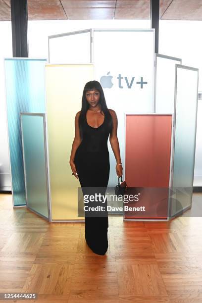 Isan Elba attends the Apple TV+ BAFTA TV Brunch celebrating excellence in global storytelling and creativity at 180 House on May 13, 2023 in London,...