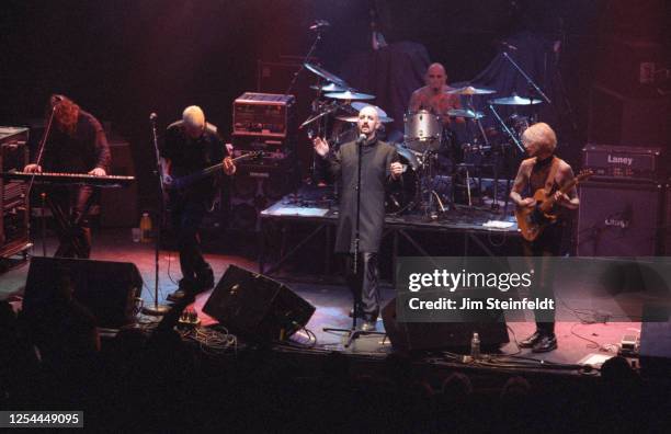 Rock band Two performs at the Palace Theatre in Los Angeles, California on April 27, 1998.