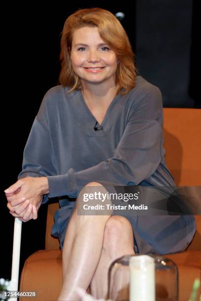 Annette Frier during the "3 Nach 9" Talk Show on July 3, 2020 in Bremen, Germany.