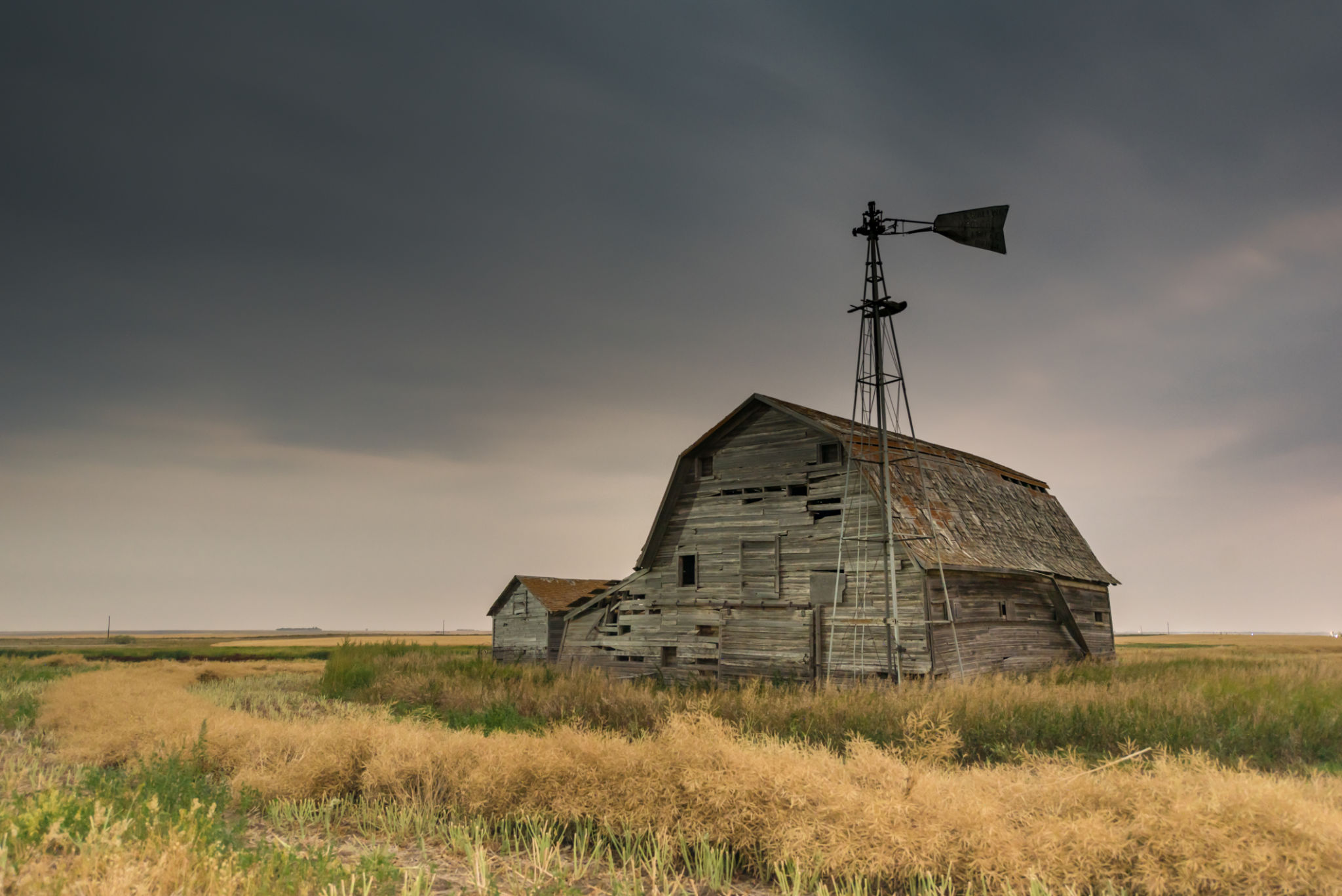 old barn