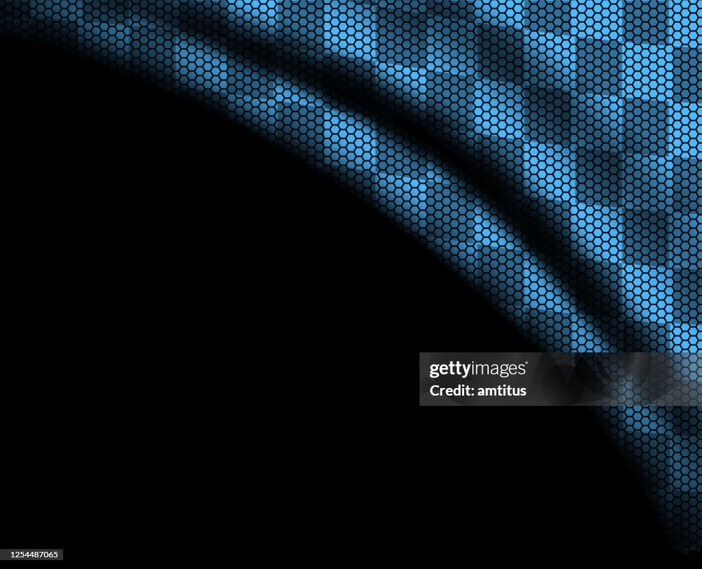 Chekered Border Blue Checkered Blue Corner High-Res Vector Graphic - Getty Images