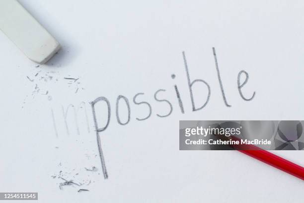 the impossible becomes possible - catherine macbride stock pictures, royalty-free photos & images