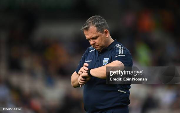 Tipperary , Ireland - 13 May 2023; Waterford manager Davy Fitzgerald before the Munster GAA Hurling Senior Championship Round 3 match between...