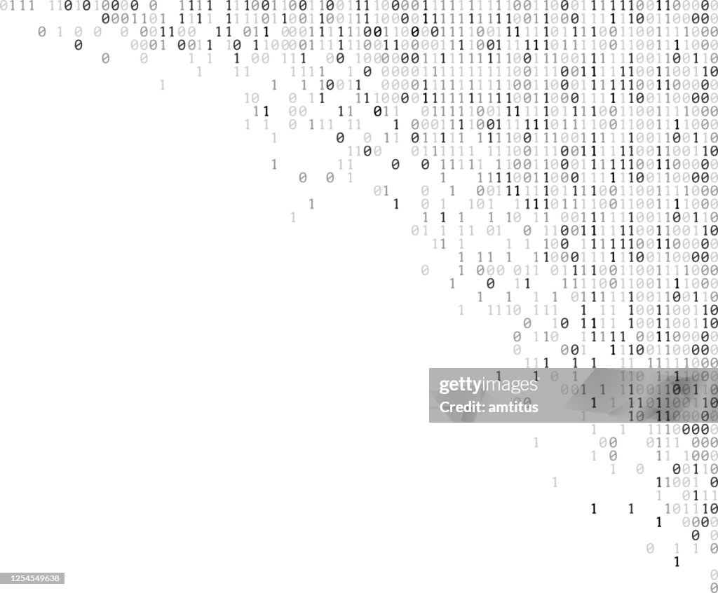 バイナリコードコーナーbw