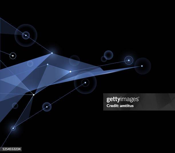 network designs blue - fanned out stock illustrations