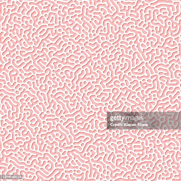 seamless labyrinth abstract background - geometric maze stock-fotos und bilder