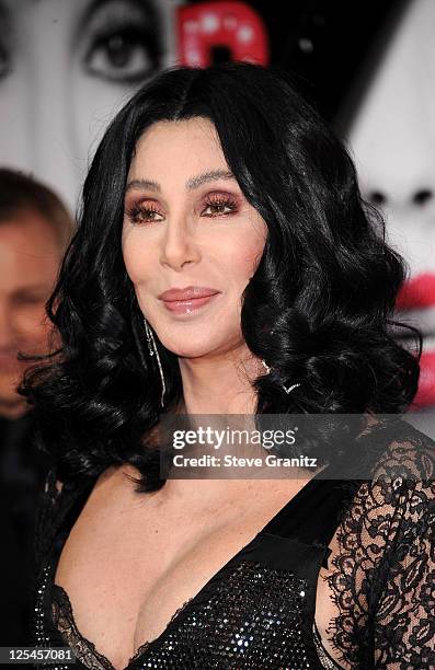 Cher arrives at the Los Angeles "Burlesque" Premiere at Grauman's Chinese Theatre on November 15, 2010 in Hollywood, California.