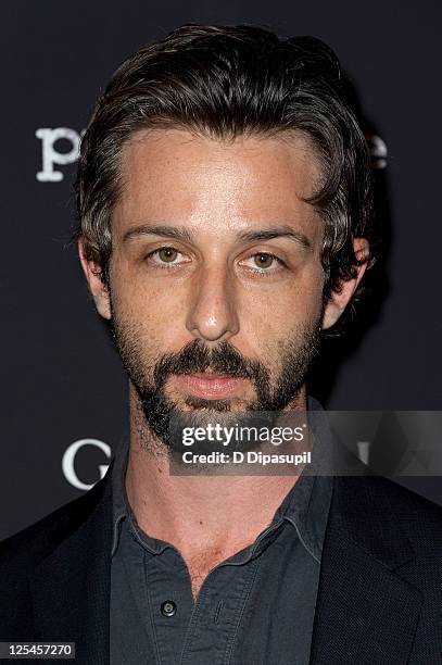 Jeremy Strong attends the "Puncture" premiere at the Angelika Film Center on September 15, 2011 in New York City.