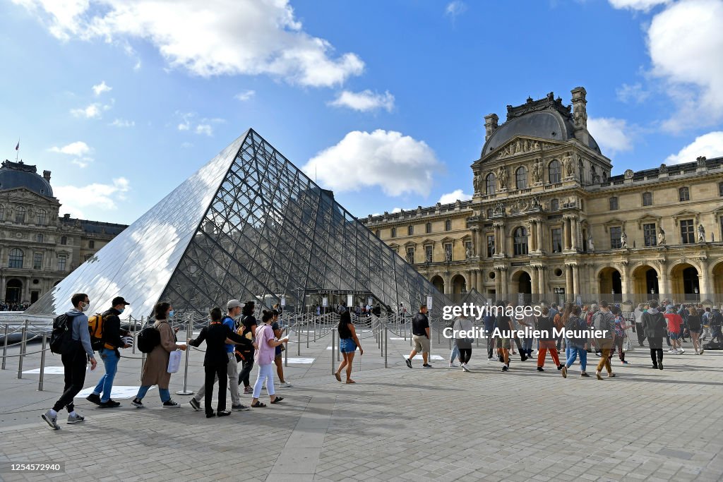 Le Louvre Museum Reopens To The Public