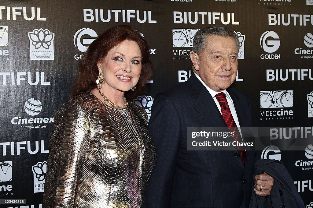 "Biutiful" Mexico City Premiere