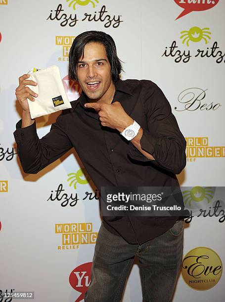 Ricardo Laguna attends World Hunger Relief Fundraiser for UN World Food Program at Eve Nightclub on October 11, 2010 in Las Vegas, Nevada.