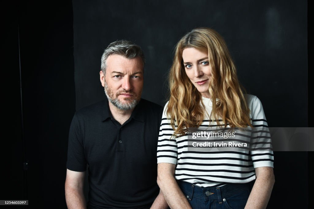 Annabel Jones and Charlie Brooker, The Wrap, June 11, 2019
