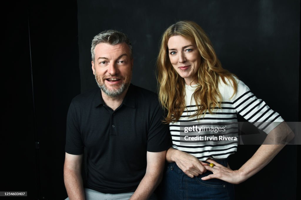 Annabel Jones and Charlie Brooker, The Wrap, June 11, 2019