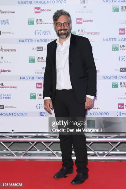Brunori Sas attends the 74th edition of the Nastri D'Argento 2020 on July 06, 2020 in Rome, Italy.