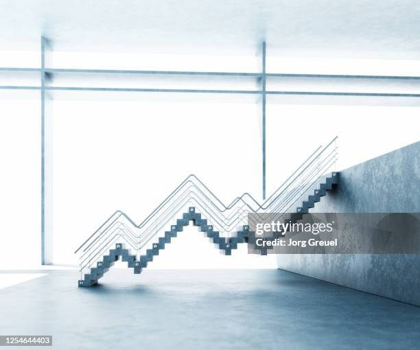U Shape Graph Stock U Shaped Graph Fotografías e imágenes de stock - Getty Images