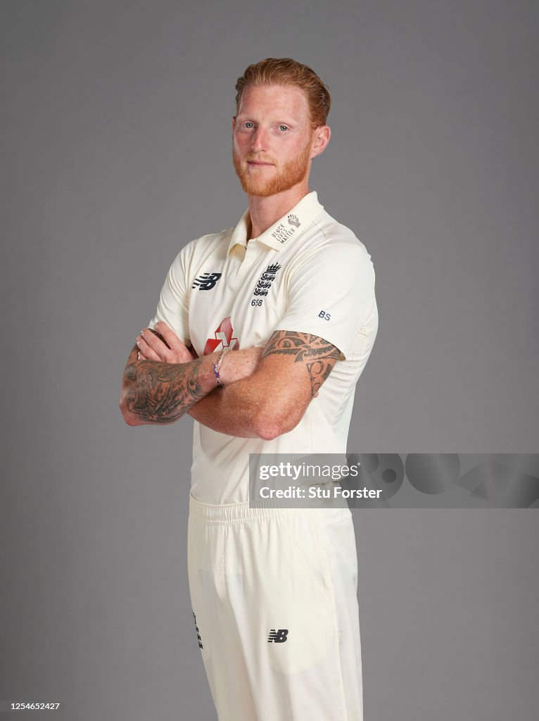 England Test Squad Portraits