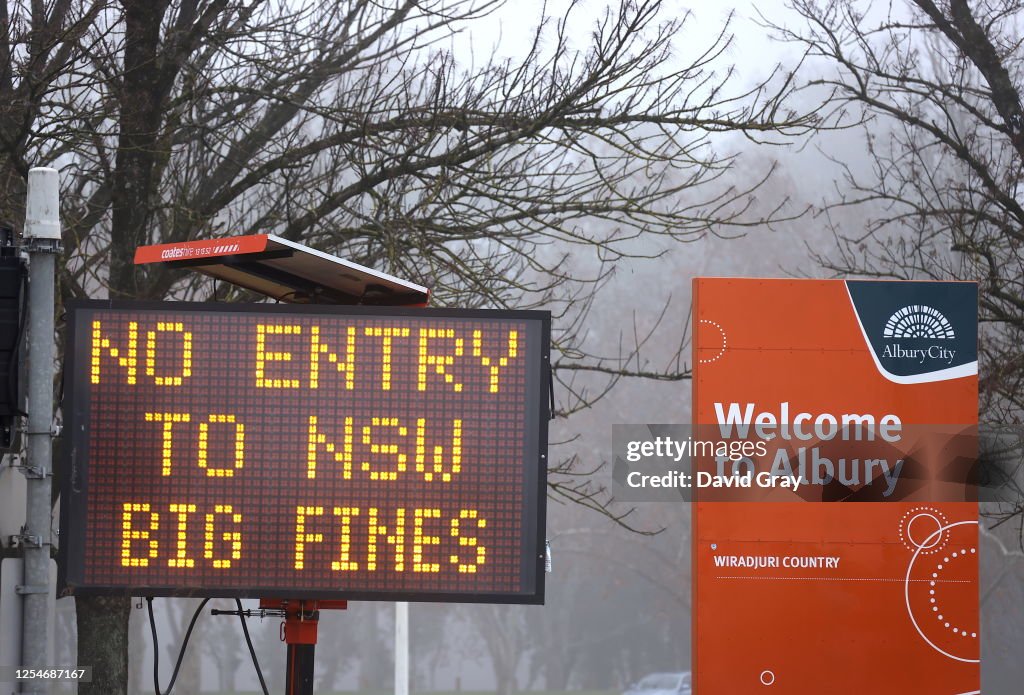 NSW And Victoria Prepare For Hard Border Closures To Come Into Effect To Stop COVID-19 Spread