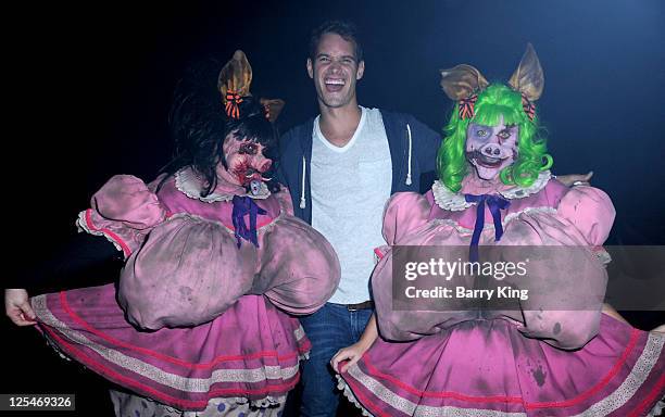 Personality Frank Meli attend Knott's Scary Farm on October 14, 2010 in Buena Park, California.