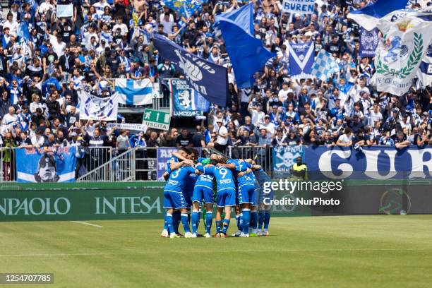 Serie B football match between Brescia Calcio and Pisa Sporting Club 1909 at Stadio Rigamonti in Brescia, Italy, on may 13 2023