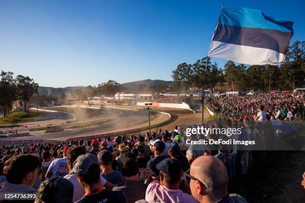 General view of the Lousada Circuit during Day Three of the FIA World Rally Championship Portugal on May 13, 2023 in Porto, Portugal.