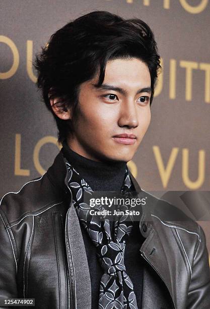 Singer Changmin Max of Tohoshinki attends the Louis Vuitton Leather and Craftsmanship event at Tabloid on October 14, 2010 in Tokyo, Japan.