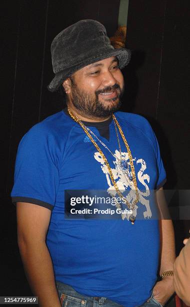 Daler Mehndi attends the noodle festival by JW Marriott hotel on July 20, 2007 in Mumbai, India