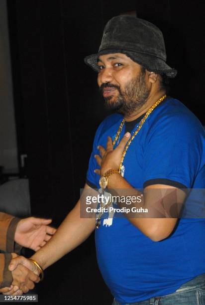 Daler Mehndi attends the noodle festival by JW Marriott hotel on July 20, 2007 in Mumbai, India
