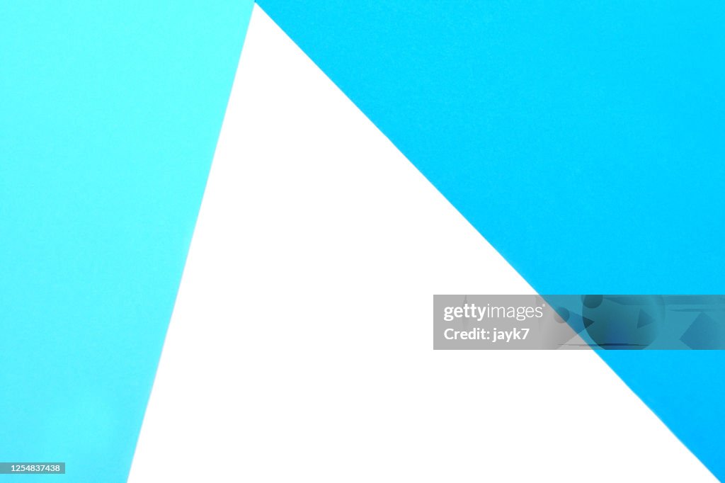 Blue white paper background