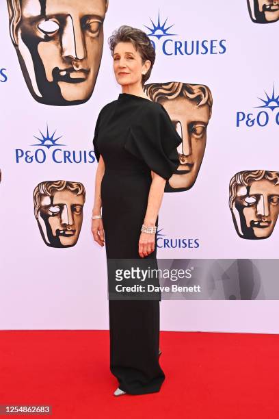 Dame Harriet Walter arrives at the 2023 BAFTA Television Awards with P&O Cruises at The Royal Festival Hall on May 14, 2023 in London, England.